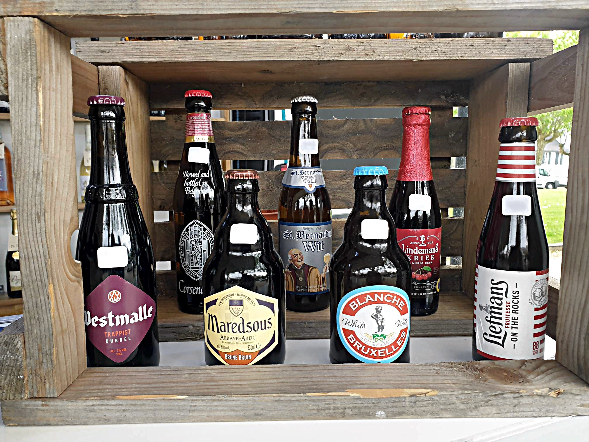 Assortiments de bieres: à offrir en coffret cadeau belge