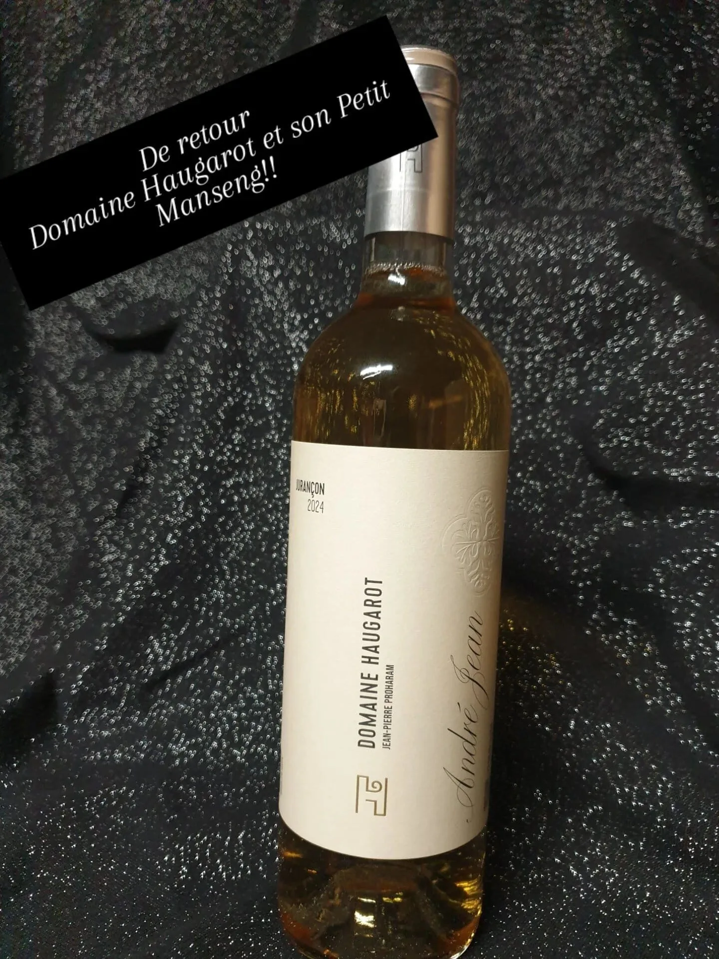 Domaine Haugarot « André Jean » moelleux 75cl