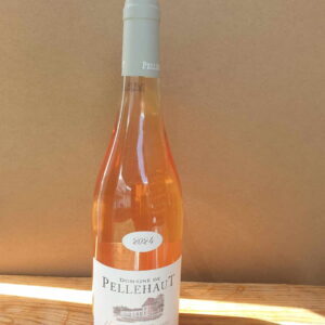 Bouteille de Côtes de Gascogne Domaine de Pellehaut, vin rosé du Sud-Ouest